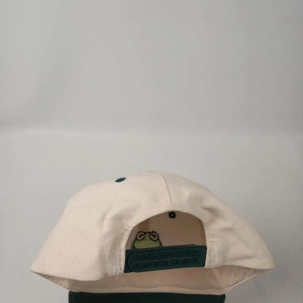 The Muppets Kermit Frog Hat Snapback Green/Cream Mohr's
